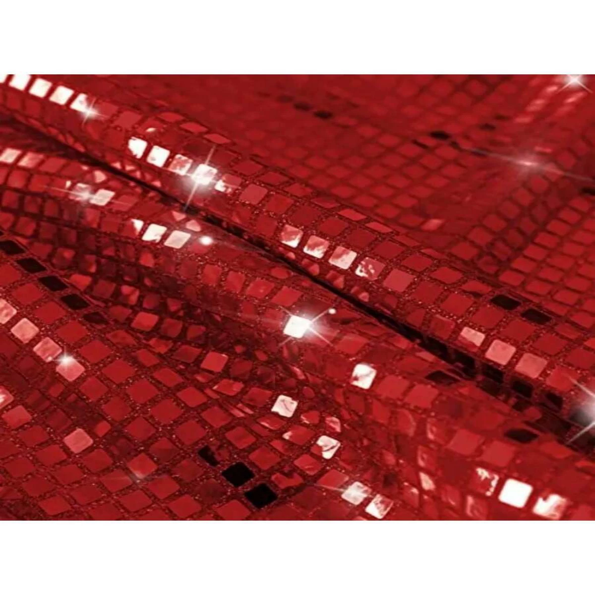 Glitter disco party bordlöpare spegellöpare retro tema discokula borddekoration födelsedag möhippa dans festtillbehör: 30*180cm / Röd