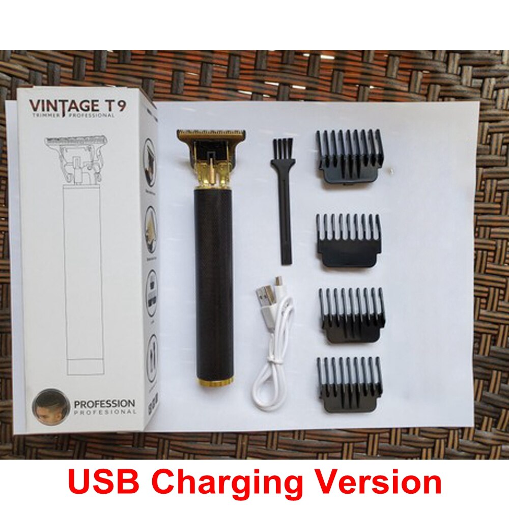Close-Snijden Digitale Kapper Elektrische Tondeuse Professionele Kapper Mannen Tondeuse 0Mm T-Blade Baard tondeuse: Type 17