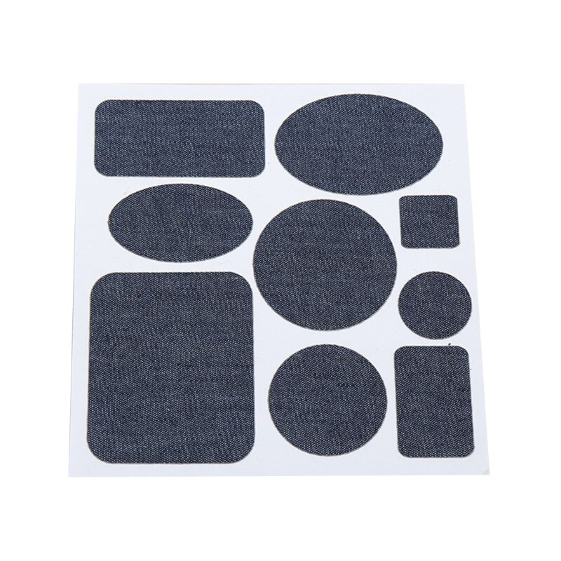 9Shapes Iron on Patches Denim Jean Repair Patches for Inside Clothing Repair: 8YY605206-E
