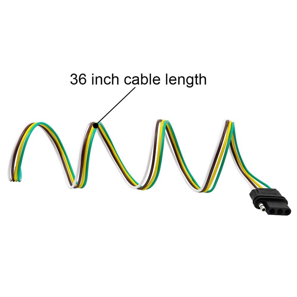 1 Set Adapter with Wire Replacement 12V Trailer Wire Harness Trailer Connection Adapter