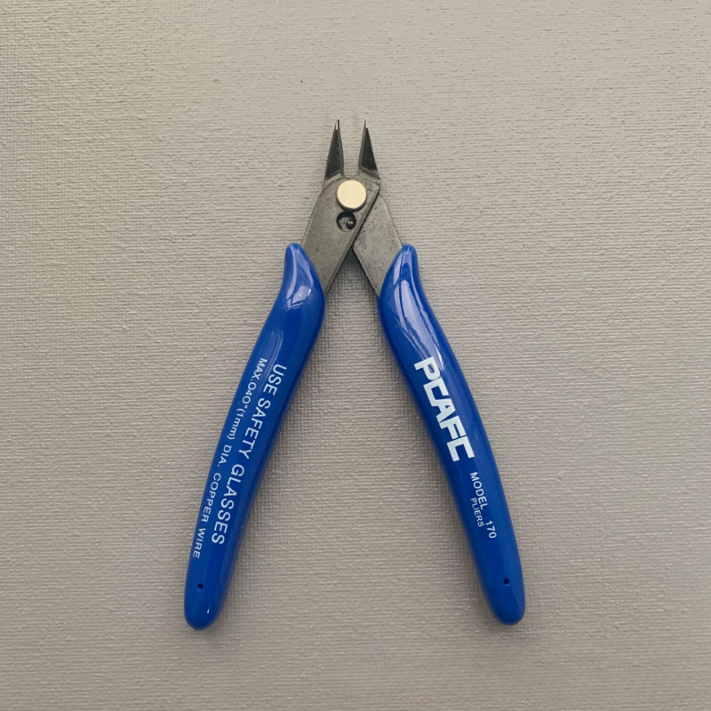 1PCS Bule Flush Side Scher Cutter Clipper Schneiden Perlen Zangen Für Schmuck Draht Werkzeuge Schmuck Zangen Werkzeuge & Ausrüstung kit