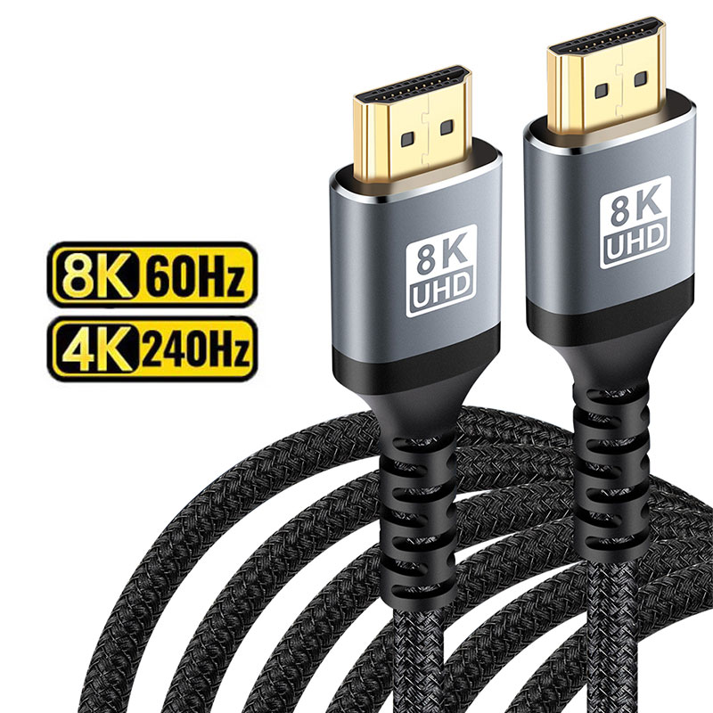 8K HDMI 2.1 Kabel Ultra Hoge Snelheid 48Gbps Dynamische HDR 8K/60Hz 4K/120Hz UHD Ultra high definition videokabel 1M 7M: 8m