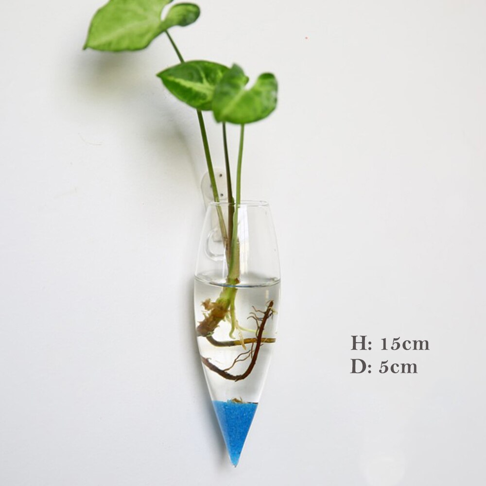 Vase à Fleurs en Verre Suspendu au Mur, à la , Terrarium Mural, Aquarium, Conteneur, Pots de Décoration de Jardin, pour la Maison: 10