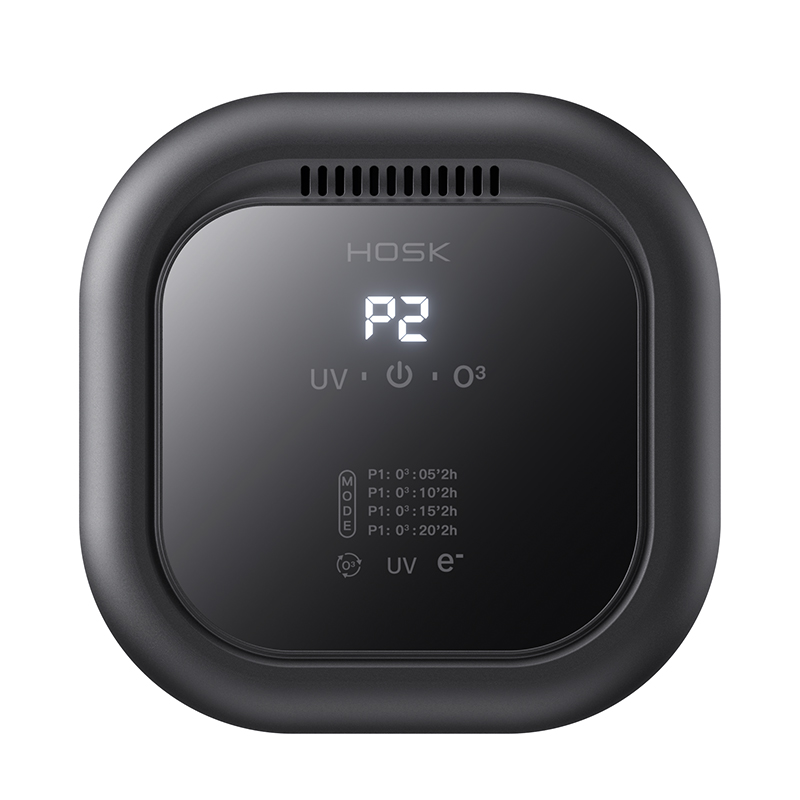 Purificador de aire para el hogar, generador de ozono con UV + aromaterapia, iones negativos, elimina el olor a humo de formaldehído, limpiador de aire: Default Title
