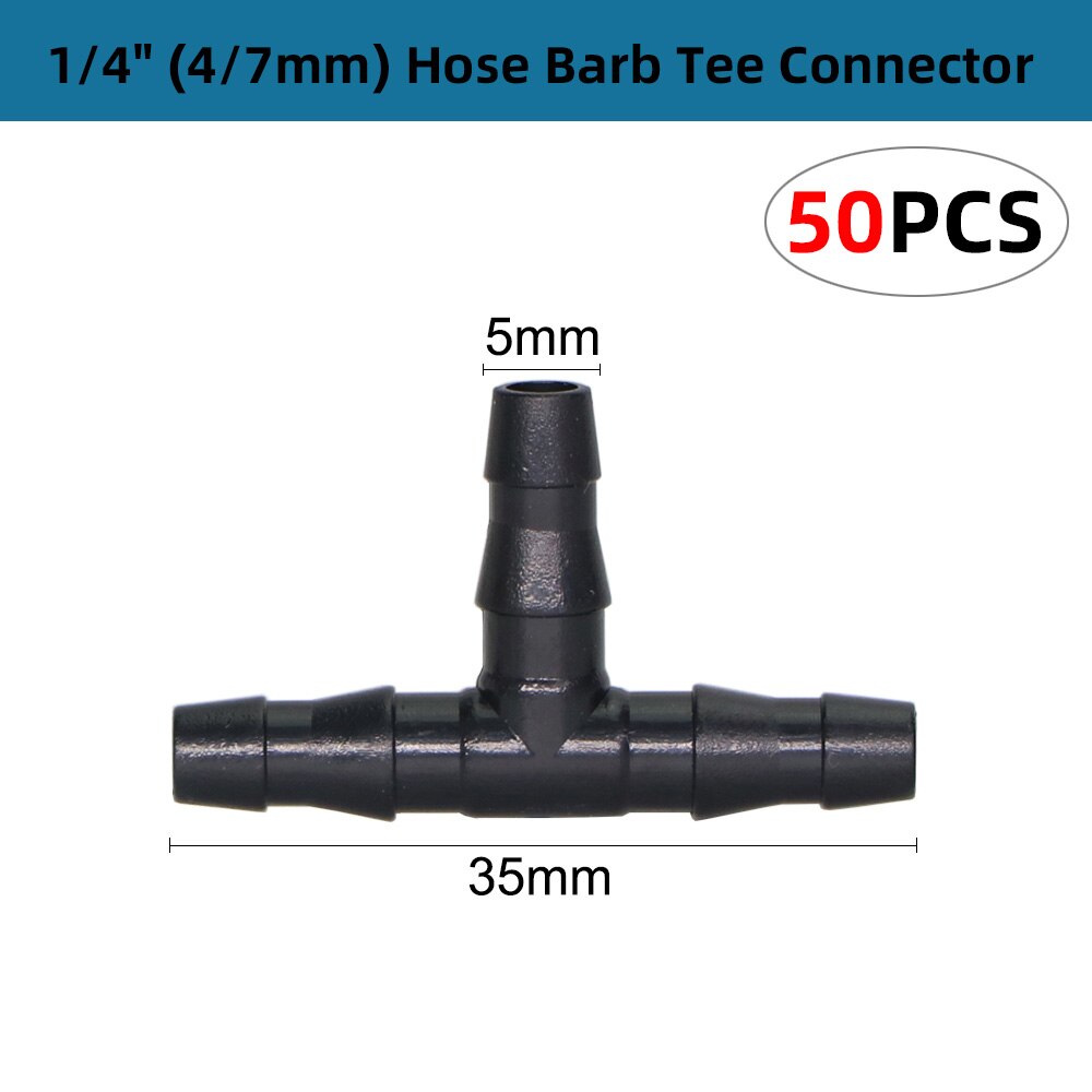 Slang reparatie connector extender Tuinslang 5-way Splitter 6mm Slang reparatie connector extender Tuinslang 5-way Splitter 6mm