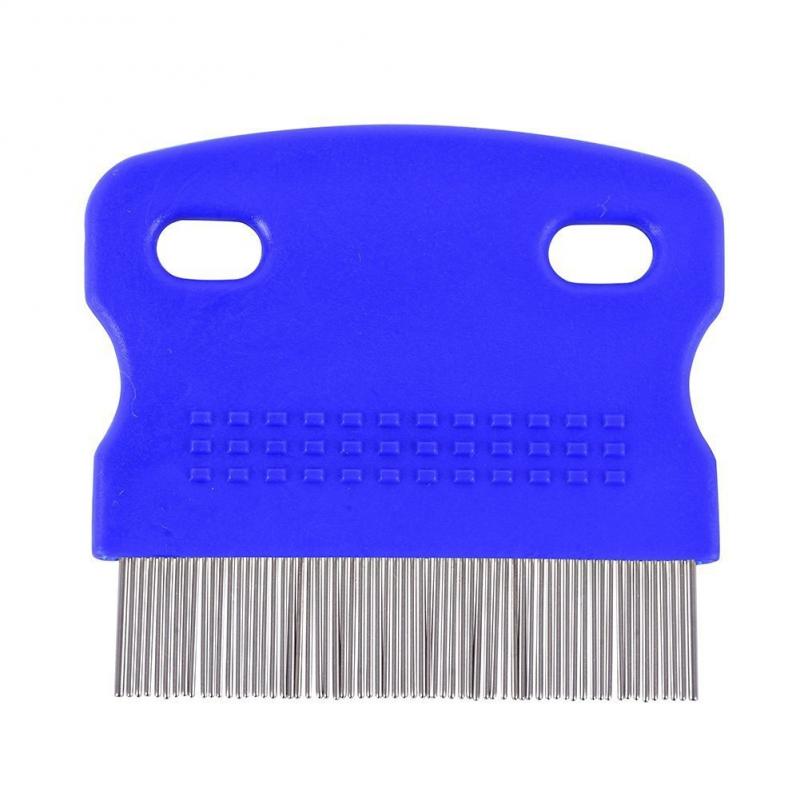 Cat Dog Hair Fleas Terminator Comb Anti Pest Removal Kill Lice Cleaner Grooming Tools Pet Lice Brush Stainless Steel Pet Comb