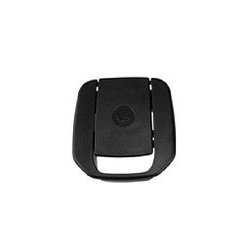 Noir/Beige voiture siège arrière crochet ISOFIX couverture ABS enfant retenue boucle accessoires pour BMW X1 E84 3 série E90/F30 1 série E87: Black A1