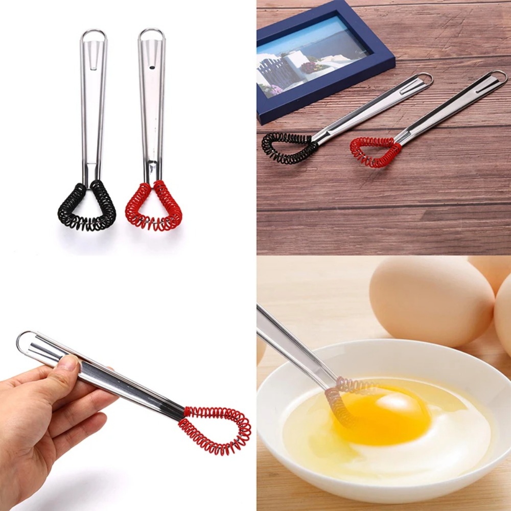 Äggvisp fjäder matlagningsverktyg handmixer köksredskap sked såser honung rostfritt stål gräddblandning kökstillbehör