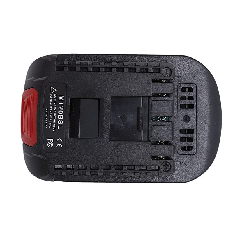 Mt20 bsl li-ion batteri omformer adapter til makita 18v bl1830 bl1860 bl1850 bl1840 bl1820 brukes til til 18v verktøy: misligholde tittel