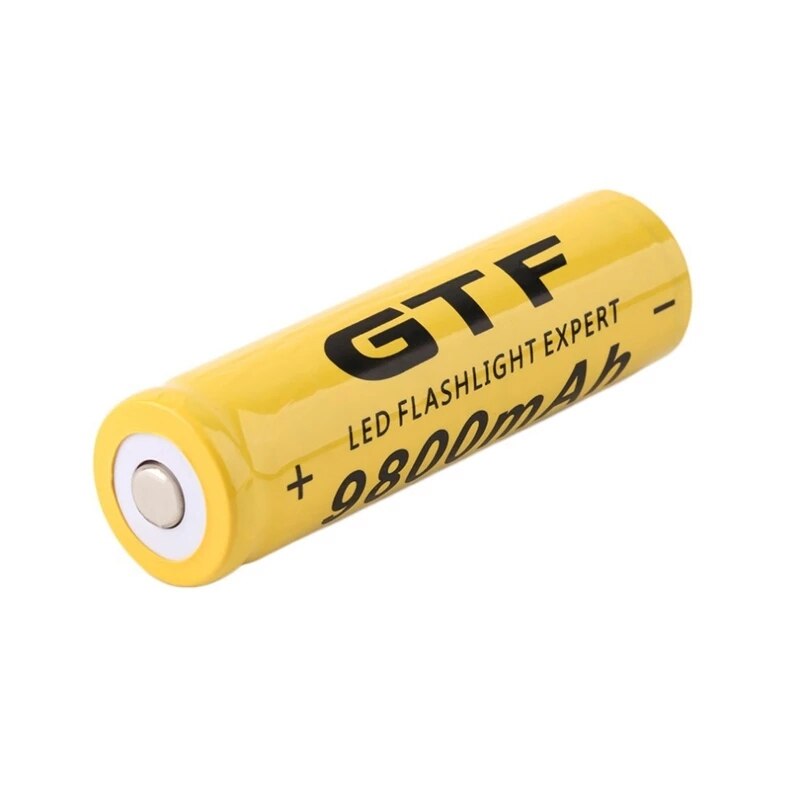 GTF 18650 3.7V 9800mAh Li-ion battery Rechargeable Lithium ion Batteries for flashlight headlamp electronic toy