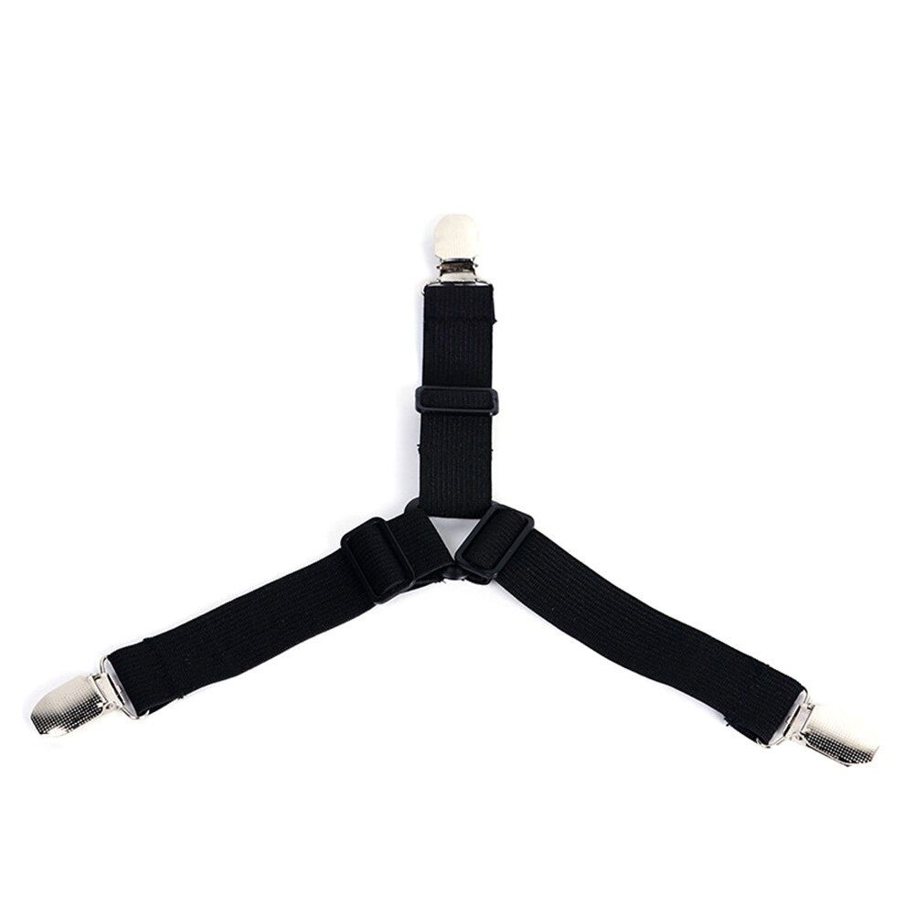 2Pcs Grippers Suspender Cord Hook Loop Clasps Adjustable Elastic Mattress Cover Adjustable Bed Sheet Fasteners Straps: Antique Brass