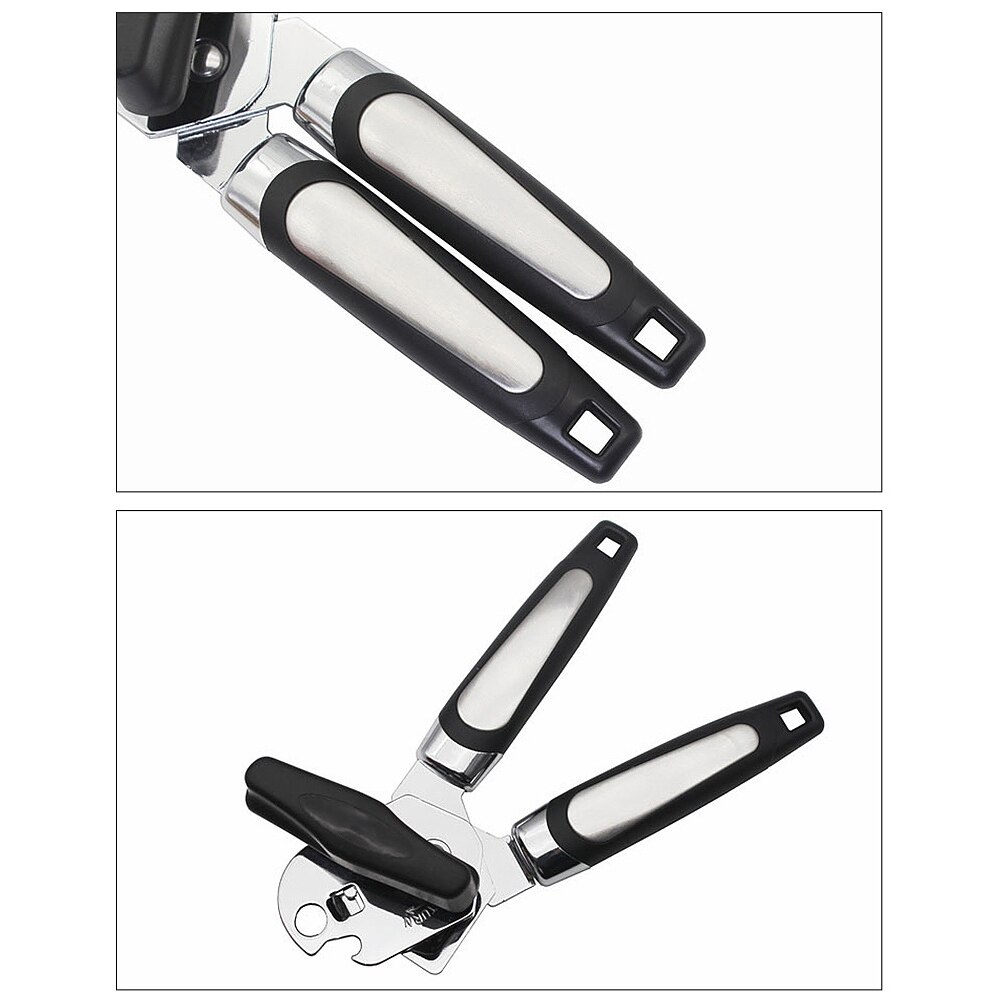 Manual Can Opener Ergonomic Side Cut Powerful Opening Tools