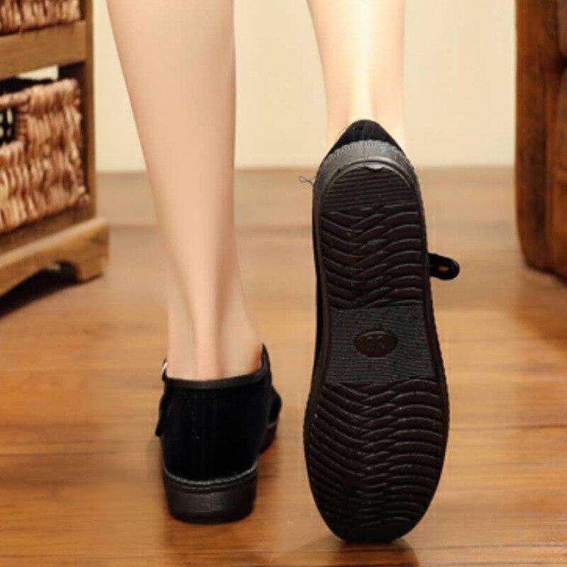 Flat Loafers For Woman Summer Square Toe Ballet Flats Casual Slip On Shoes Women Comfort Shallow Flat Leather Shoes