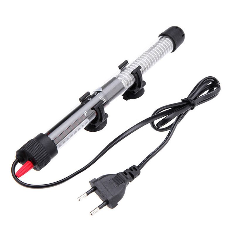 Barra de calentamiento de Acuario, varilla de calentamiento de agua ajustable, sumergible, Control de temperatura constante, 25W/50W/100W/200W/300W,
