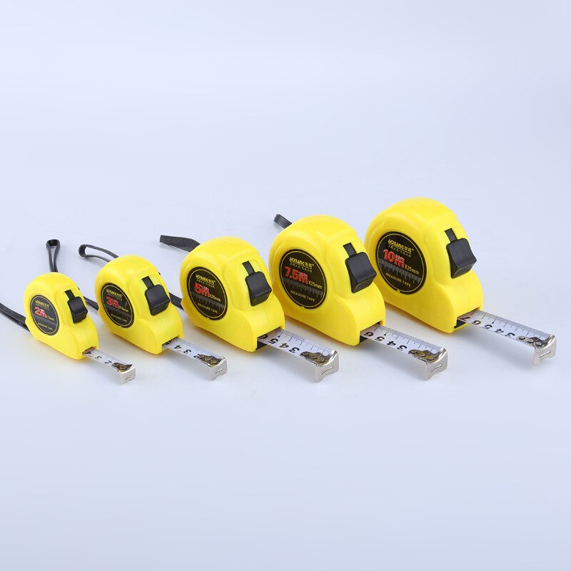 Stål tape maling artikkel 5 m 3 m 7. 5 m 10m stål tape 5 m målebånd metrisk volum linjal metall caliper