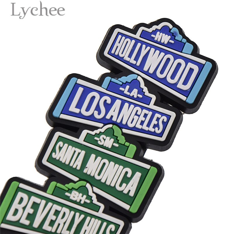 Lychee Leven Hollywood Grappige Rubber Koelkast Magneet Creatieve 3D Koelkast Magneet Toeristische Souvenirs Home Decoratie
