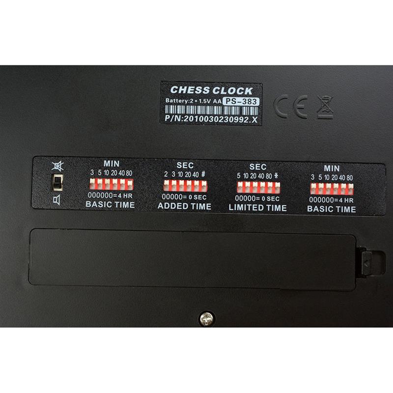 Chess Clock Clock Game Timer Chess Timer Count Up Count Down Timer International Chess Clock for Competition Game