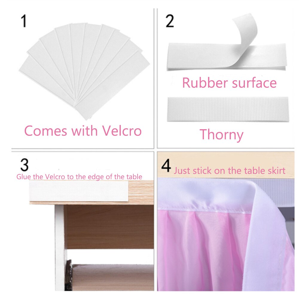 Falda De mesa De gasa con tema De unicornio, falda De mesa De princesa, Decoración De cumpleaños, tul, Bleu, Nappe De mesa, aniversario De boda