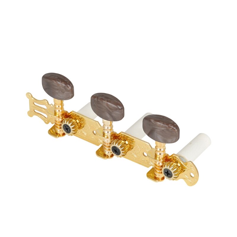 Classical Guitar Tuning Peg Machine Heads Tuning Key Pegs 3+3 Tuners for Nylon Strings