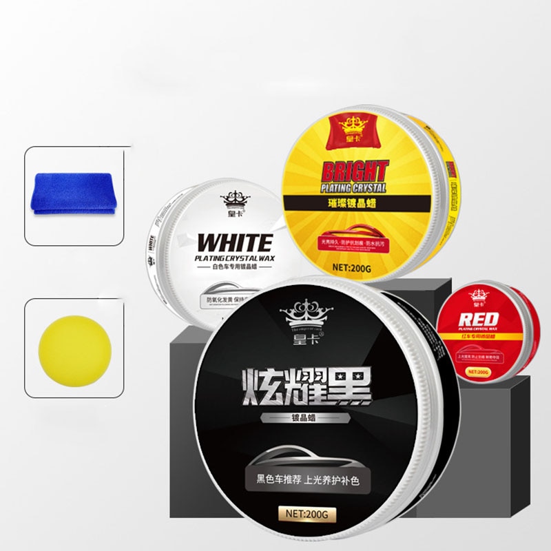 Auto Wax Polijsten Plakken Scratch-Reparatie Waterdicht-Verf Kristal Zorg-Waxen Carnauba Hoogglans Afwerking Pure Definition