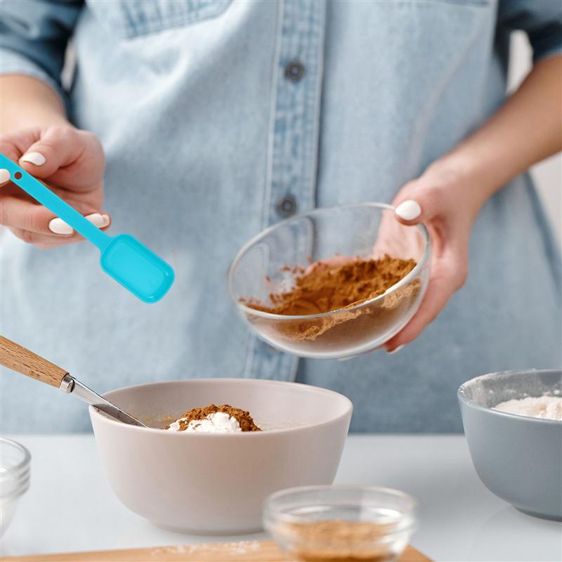 1 Set Home Plastic Measuring Cups Cooking Measuring Spoons Scale Measuring Cups