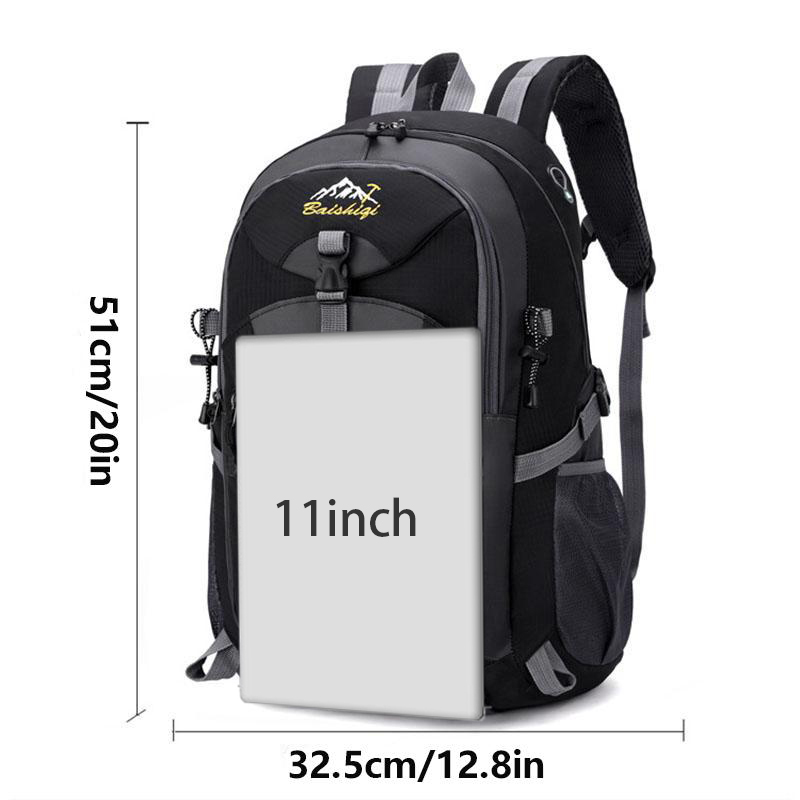Men Backpack Nylon Waterproof Casual Outdoor Travel Backpack Ladies Hiking Camping Mountaineering Bag Youth Sports Bags