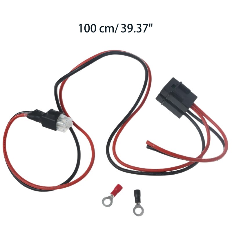 594F 6 Pin DC Power Cord Replacement for Icom Radio IC-706 IC-718 IC-746 IC-756 DC Power Supply Extension Cable Connector