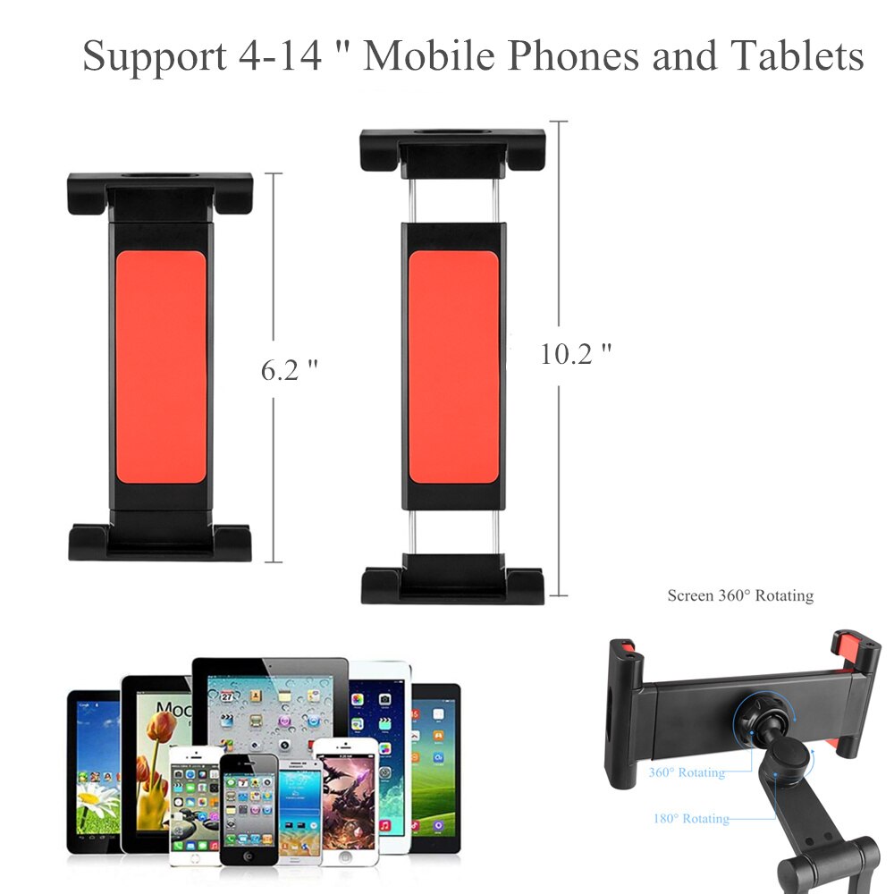 Aluminium Tablette Auto Halfter Für iPad Luft Mini 2 3 4 Profi 12,9 Zurück Sitz Kopfstütze 5-13 Zoll Tablette Telefon Stehen für iPhone X XS 8