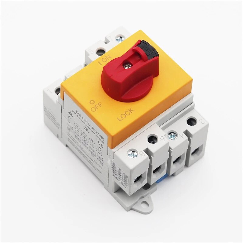 2p 32a 600v 4p 32a 1000v 1200v solenergi dc isolator bryterbryter med tuv ce