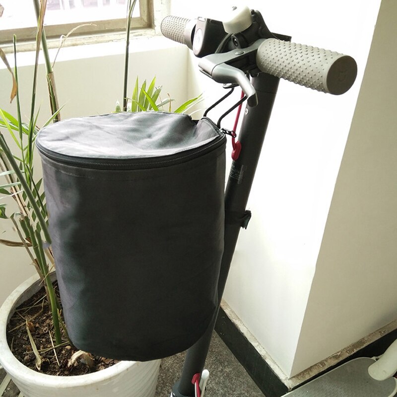 Cesta de almacenamiento para patinete eléctrico, accesorios para Xiaomi Mijia M365, cesta colgante de soporte delantero para Scooter Eléctrico, cesta para verduras