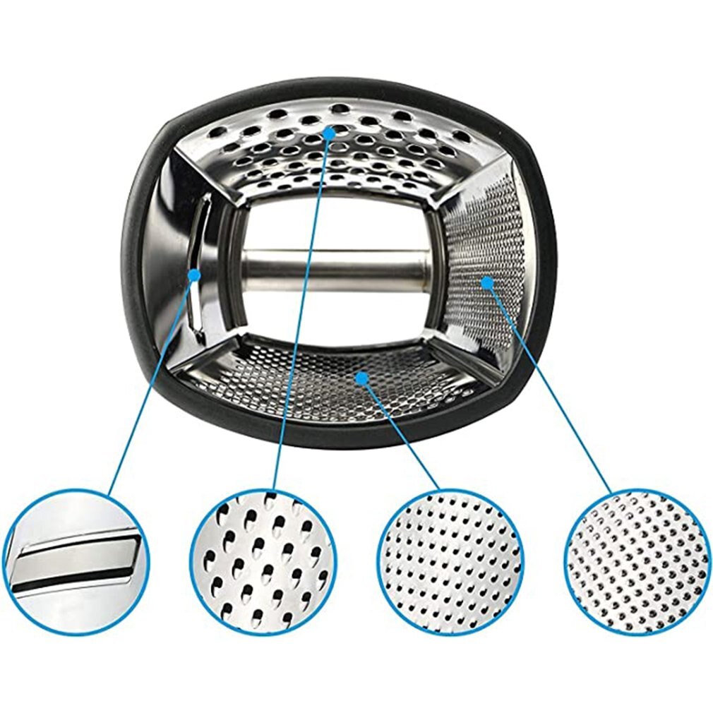 9 Inch 4-Sided Grater Stainless Steel Kitchen Grater For Coarse And Fine Grating For Fruit Vegetables Carrots Cheese