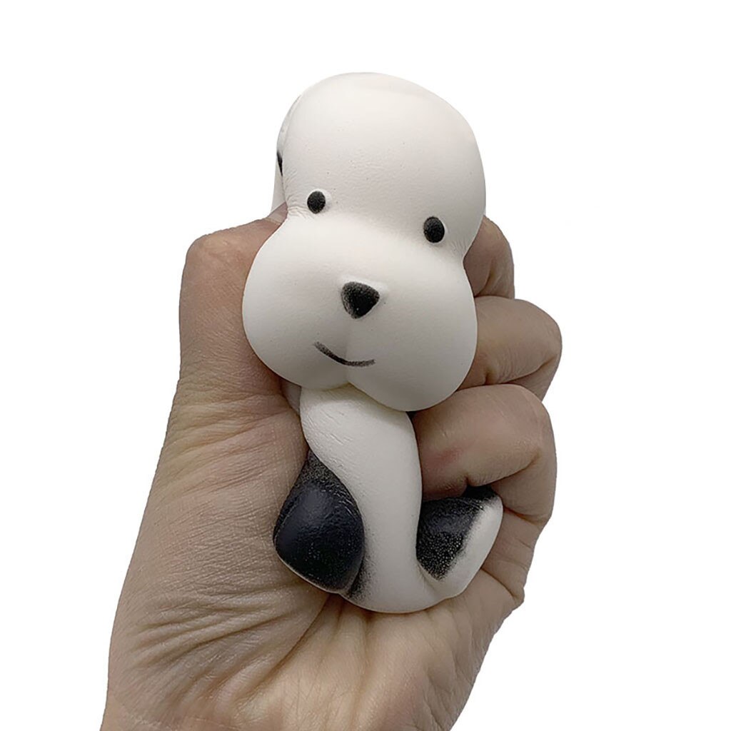 Cute Animal Squishy Kids Toy Adorable Dog Scented Charm Slow Rising Collection Stress Reliever Soft Toys For Children Сквиши