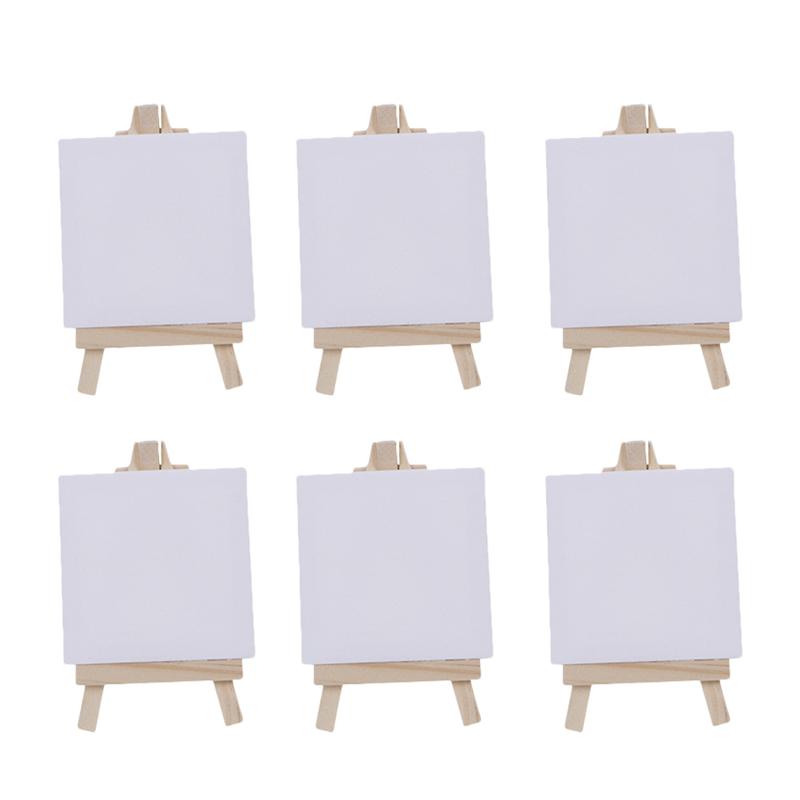 6 Sets of Mini Stretched Artist Canvas Art Board W... – Grandado