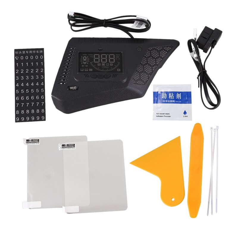 Car HUD Head Up Display for Toyota Corolla Safe Driving Sn OBD Speeeter Projector Windshield