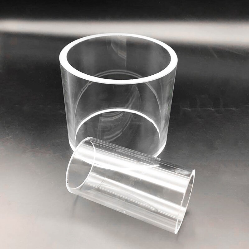 Chemical pipe sight glass high temperature and high pressure corrosion resistant high borosilicate toughened glass tube