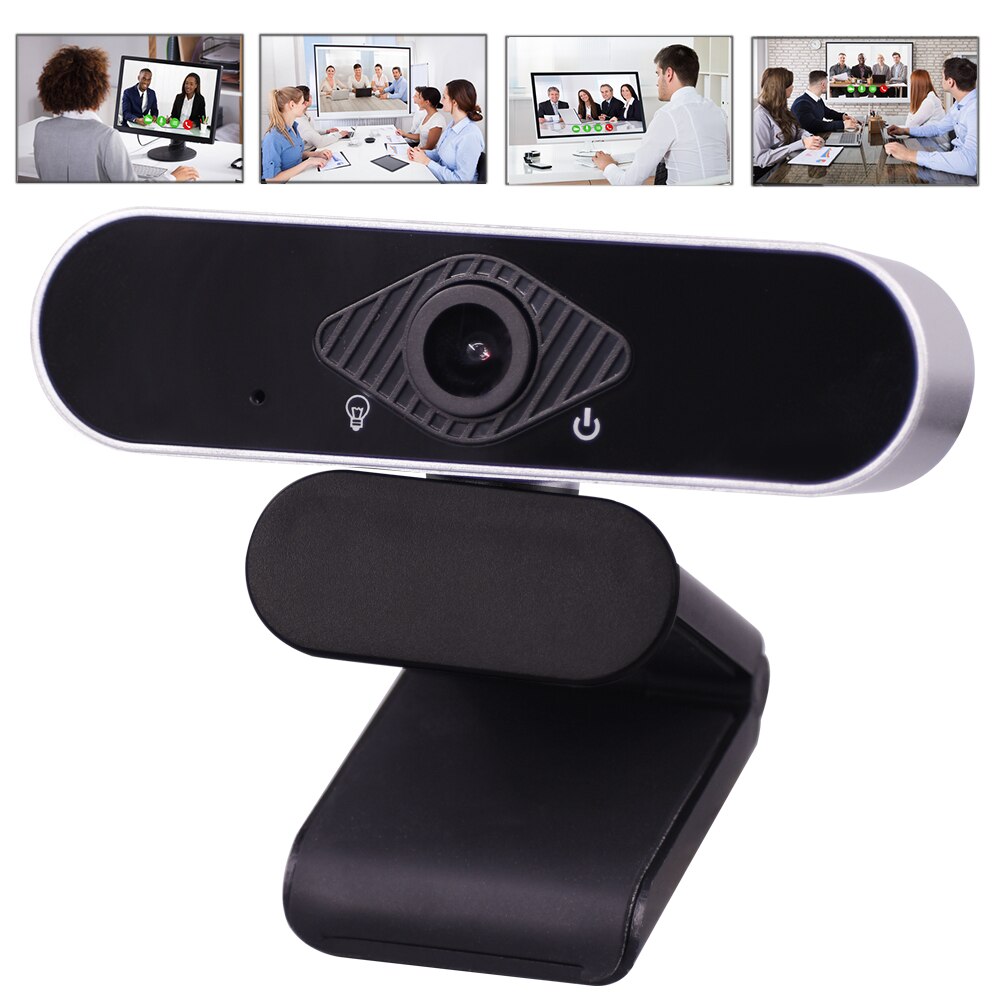 Webcam 1080P Hdweb Camera Met Ingebouwde Hd Microfoon Usb Plug Webcam Breedbeeld Video 1920X1080P
