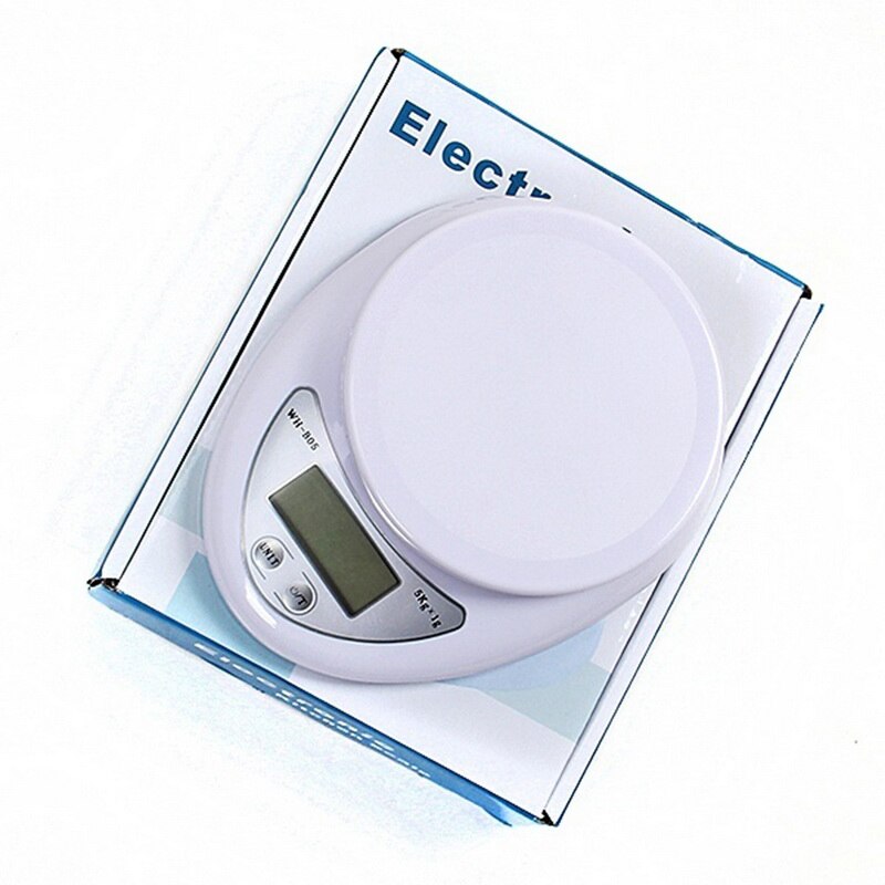 Electronic Digital Kitchen Food Scale 5kg 5000g/1g Digital Scale Kitchen Food Diet Postal Scale Weight Scales Balance