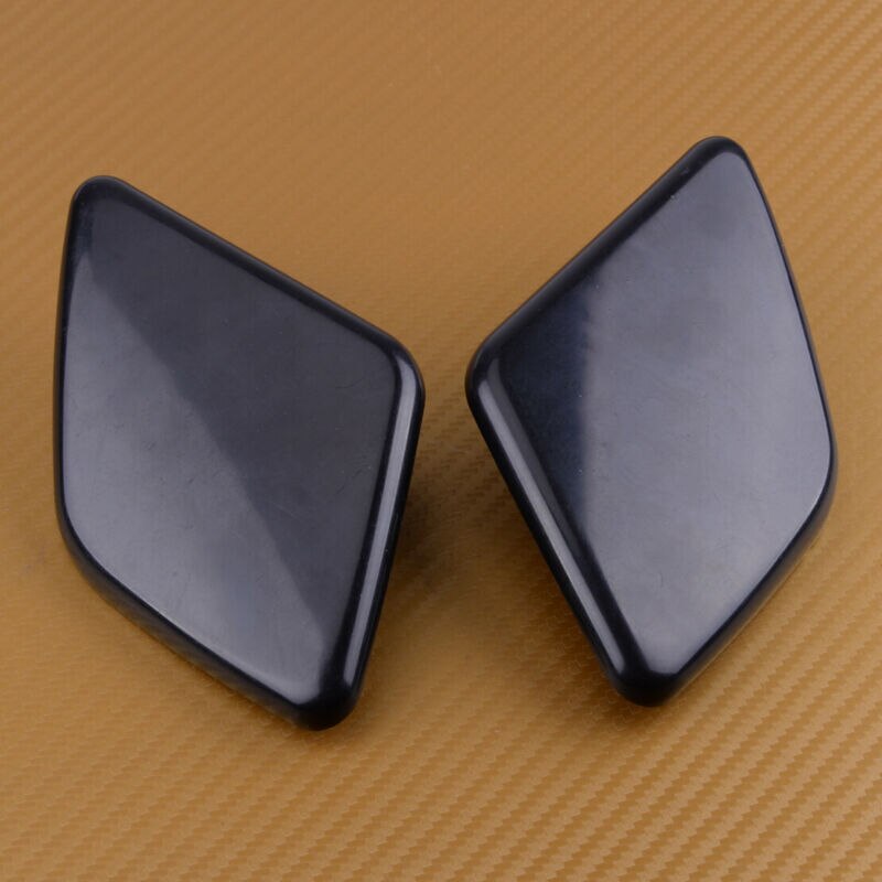 Cubierta de faro frontal para VOLVO XC90 2007, par negro de plástico izquierdo y derecho
