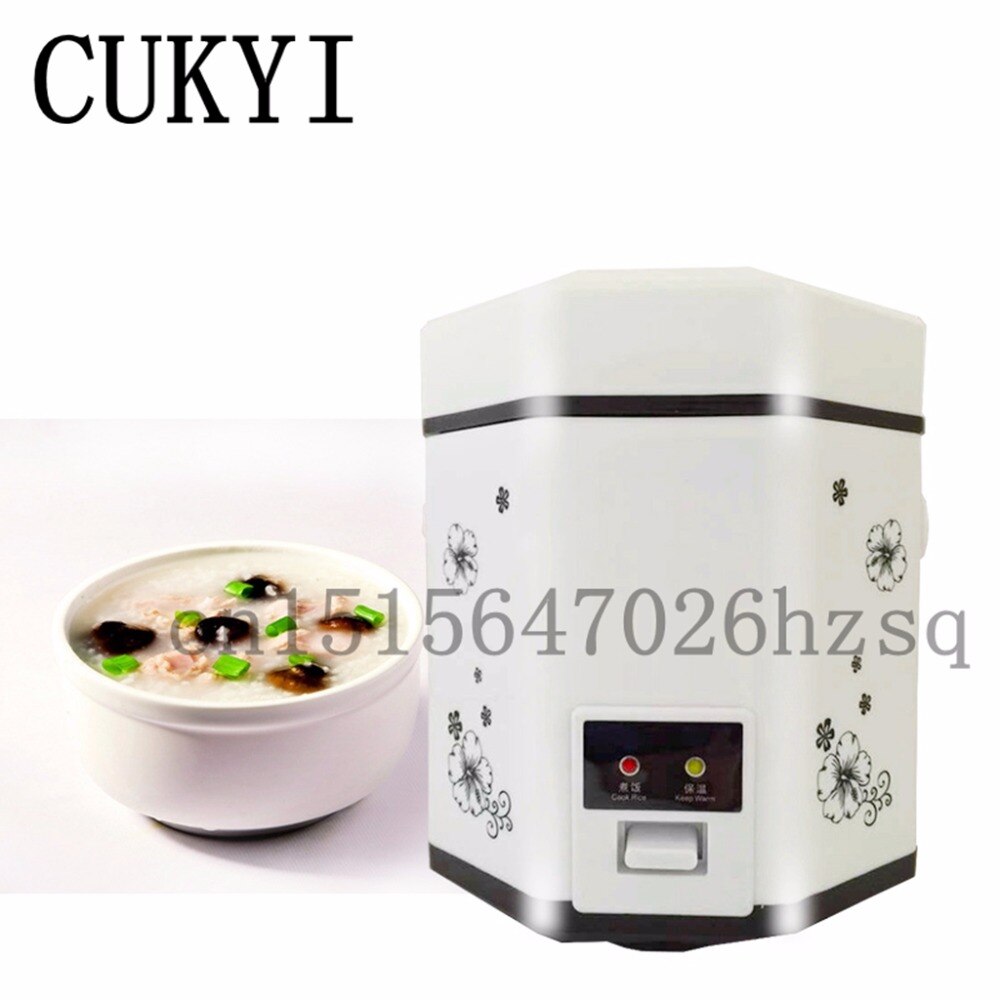 CUKYI 1.2L 110V Mini electric cooker student dormitory cooking for 1-2 people