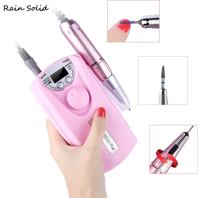 30000 Rpm Nail Boor Machine Set 40W Manicure Machine Apparaat Voor Manicure Pedicure Kit Pro Elektrische Nagelvijl voor Nail