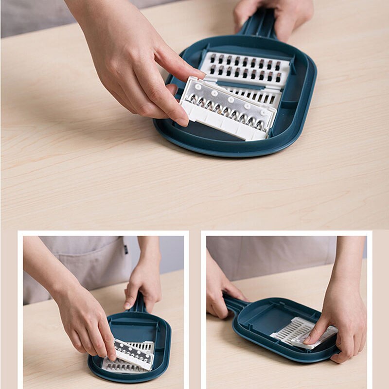 Multifunctionele Groente Snijden Artefact Slicer Schaven En Chippen Chips Huishoudelijke Shredder Keuken Tool
