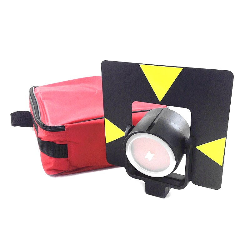 Prisme simple GPH1 GPR1, pour les Stations totales Leica, prisme constant 0mm tout métal avec sac souple