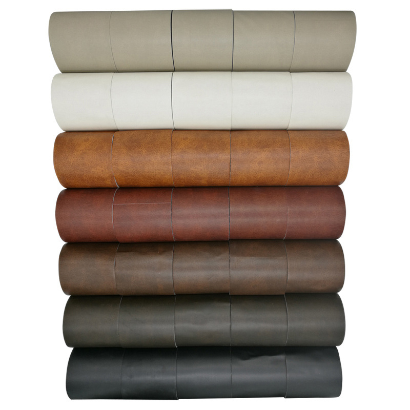 Self Adhesive Fix Patch Leather Wood Grain Tape Sofa Furniture Baseboard Repair Subsidies PU Fabric Stickers PU Leather Patches
