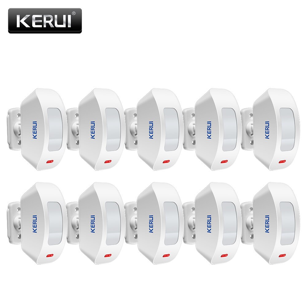 KERUI-cortina de ventana inalámbrica P817, Sensor Detector de movimiento PIR para sistema de alarma de casa, 433Mhz, para sistema de alarma K52 W18 G18 W20