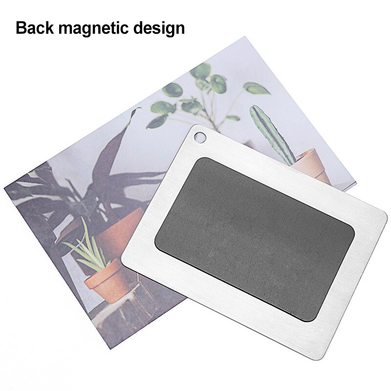 Measurement Refrigerator Magnet Stainless Steel Conversion Chart For Kitchen