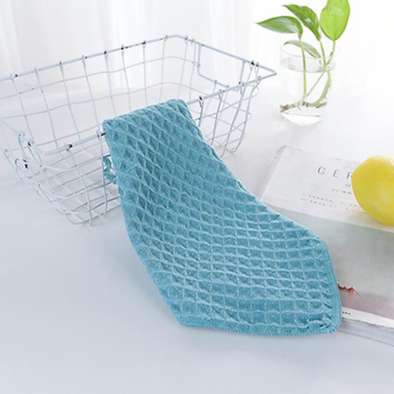 Bomullshåndkle mykt absorberende vaffelhåndkle hjem badehåndkle vaffelhåndkle låve mikrofiber liten firkant
