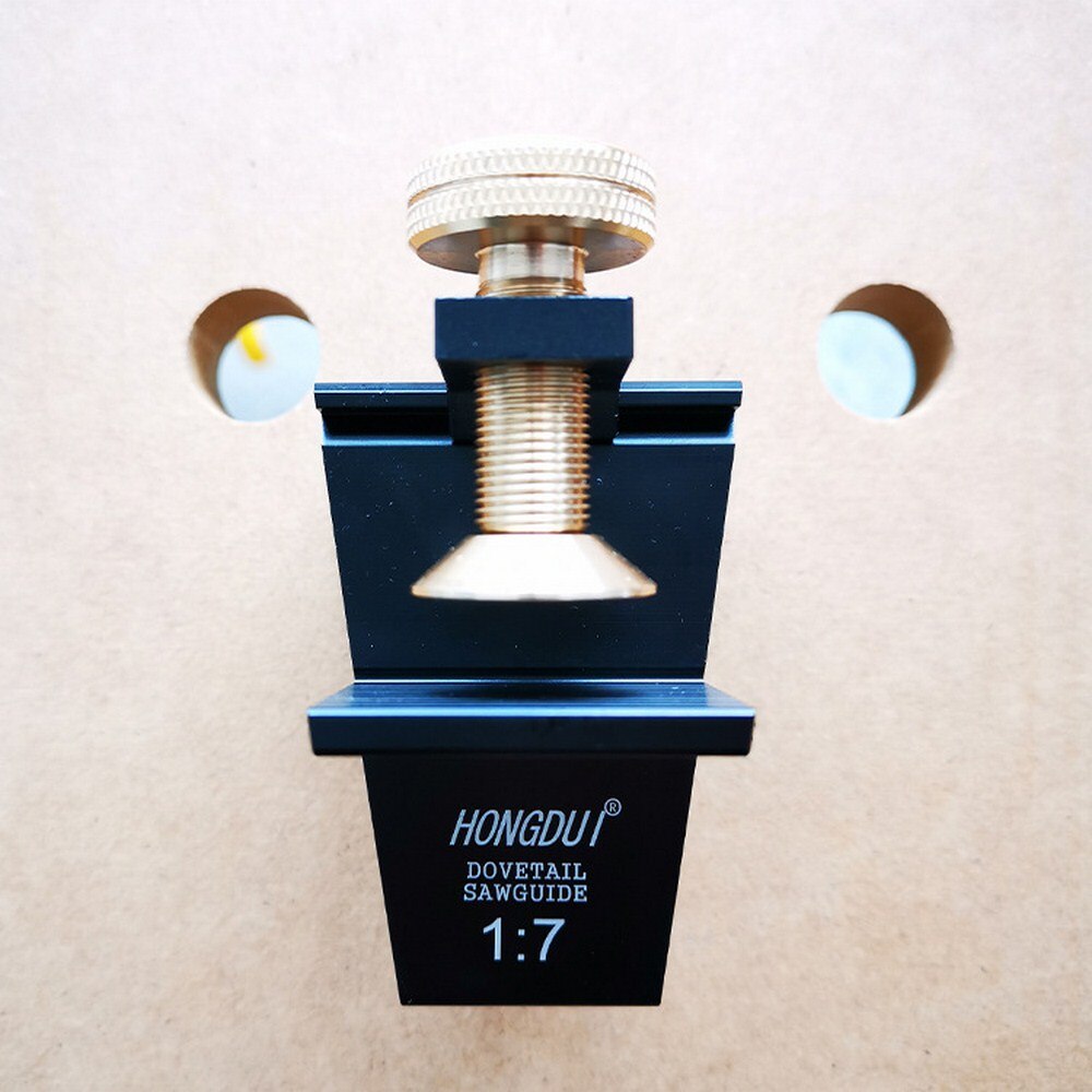 Woodworking Dovetail Guide Rail Saw 1:6 1:7 1:8 90-Degree Right Angle Saw Cutting Gauge Joinery Cutting Woodworking DIY Tool: 1-7