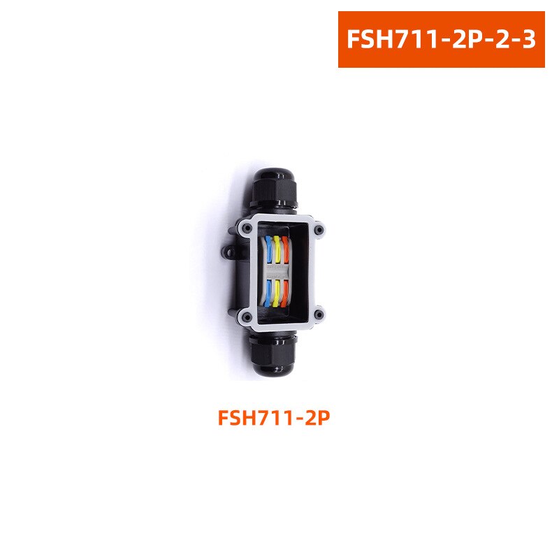 IP68 Waterproof Terminal Box FSH711 Indoor Small Outdoor Terminal Waterproof Terminal Box with Terminal Terminal 2 3 4 Way