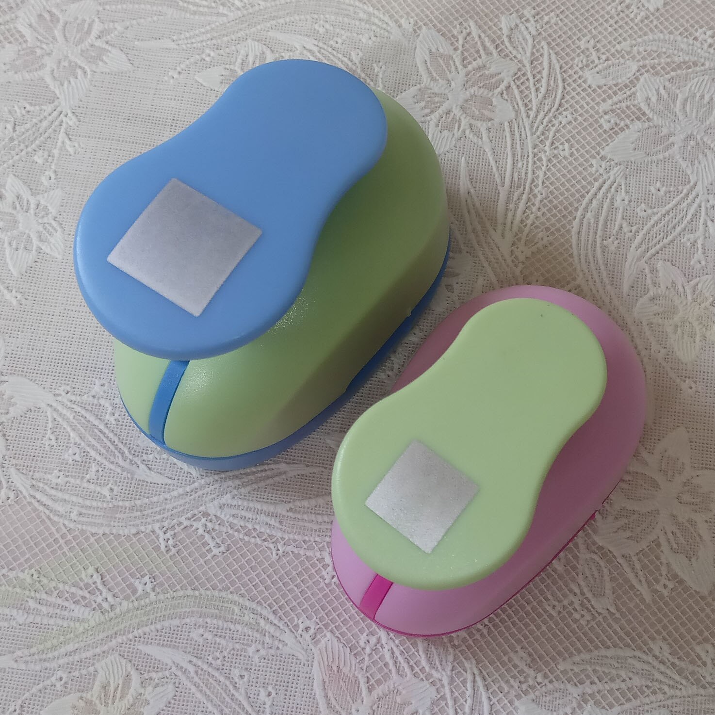 Perforadora de forma cuadrada para manualidades, cortador de papel de espuma EVA, perforadora de agujeros para manualidades, DIY, escuela, 18mm-53mm,