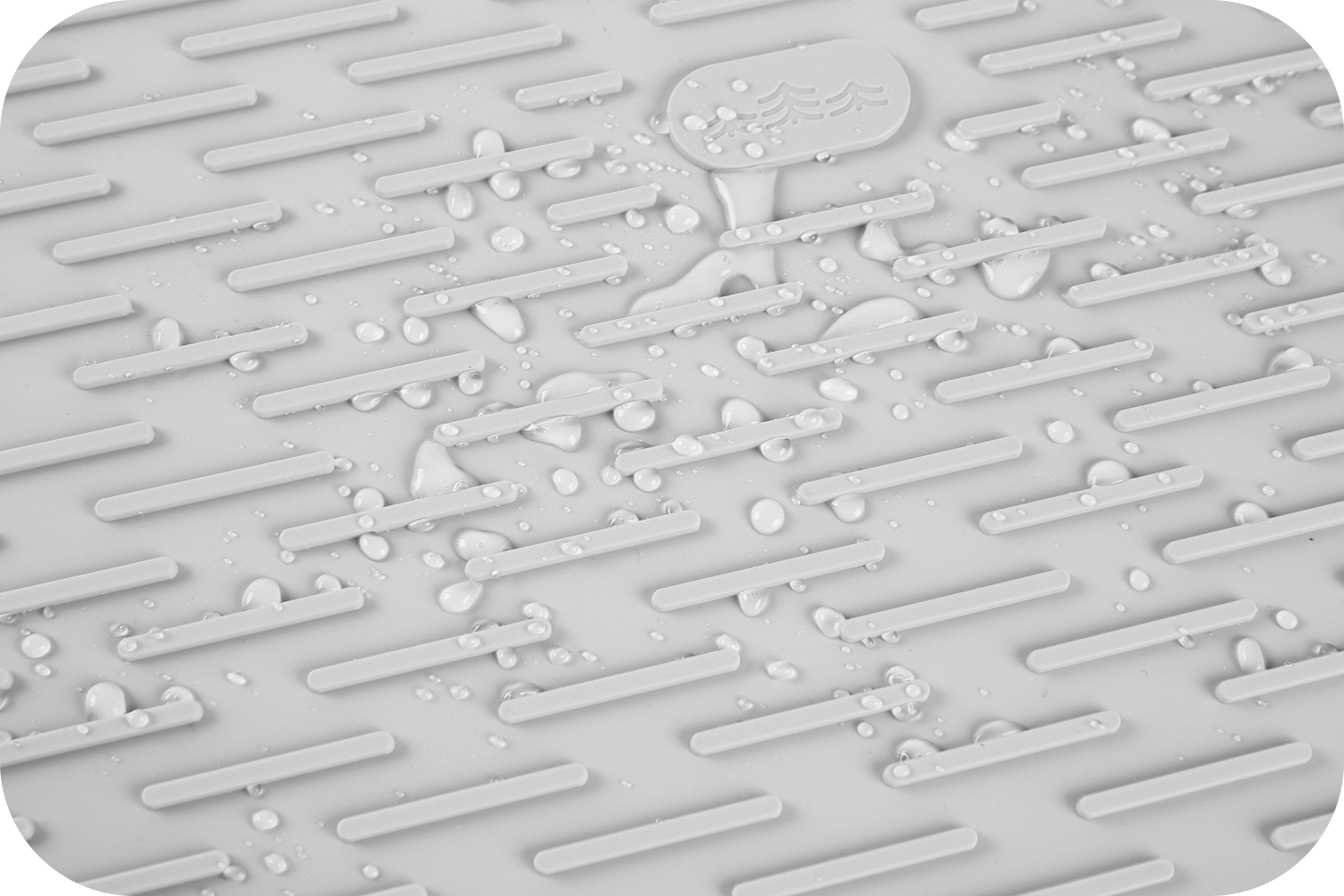 Siliconen Droogmat Schotel Kom Cup Antislip Anti Pad Onderzetter Pannenlap Mat Lepelsteun Aftappen Coaster Aanrecht Placema: XS / Blauw